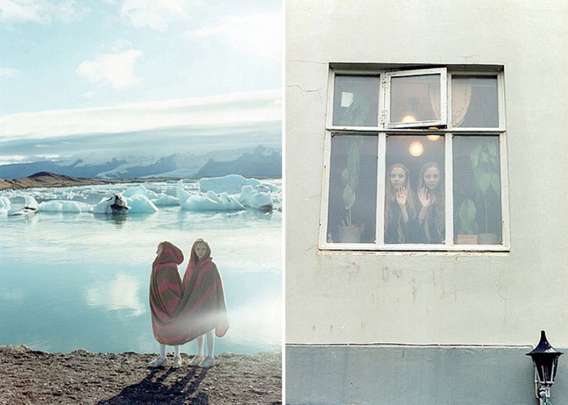 Фотография: Исландские девочки-близнецы, которые видят одинаковые сны №4 - BigPicture.ru