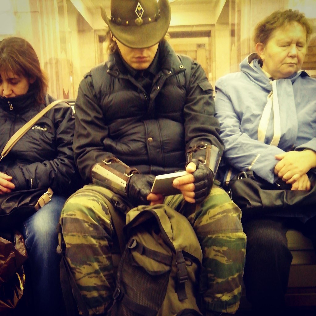 Фотография: Модные люди московского метро №32 - BigPicture.ru