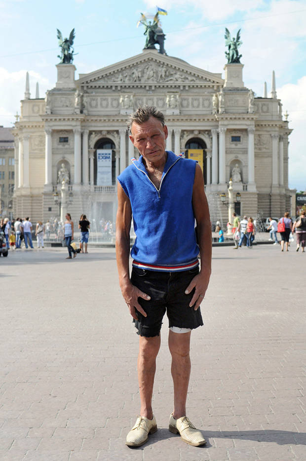Фотография: Славик — самый модный бомж Украины №8 - BigPicture.ru