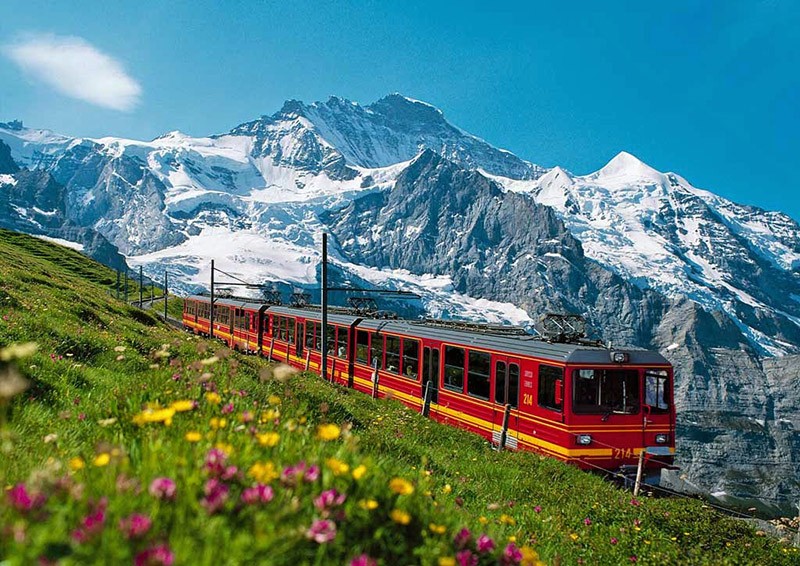 Фотография: Топ-5 самых необычных железных дорог Швейцарии №8 - BigPicture.ru
