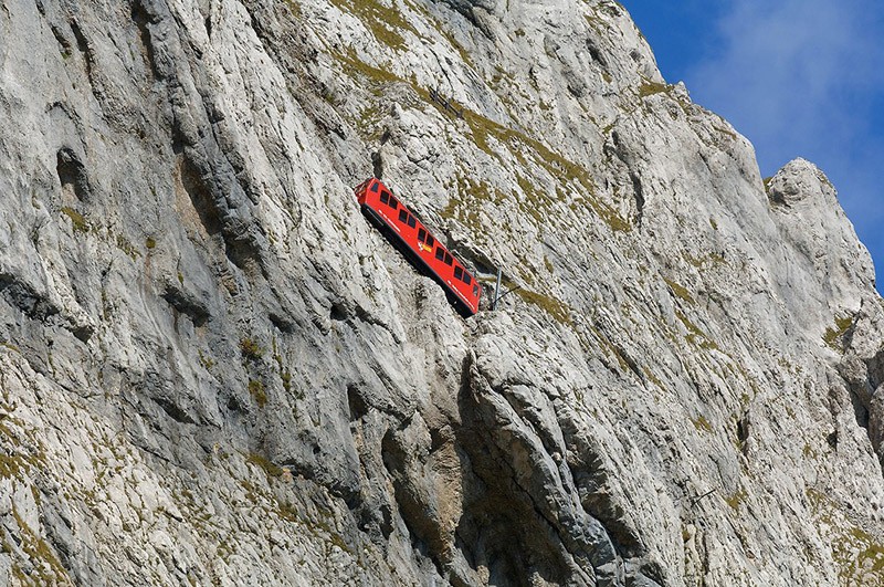 Фотография: Топ-5 самых необычных железных дорог Швейцарии №50 - BigPicture.ru