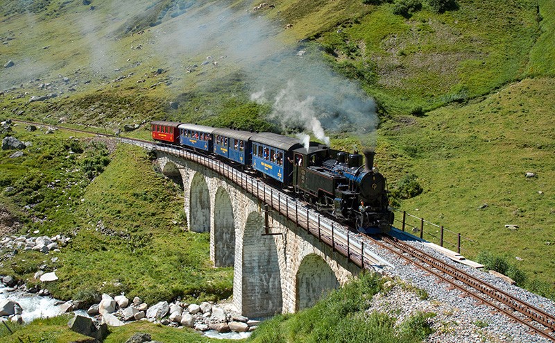 Фотография: Топ-5 самых необычных железных дорог Швейцарии №56 - BigPicture.ru