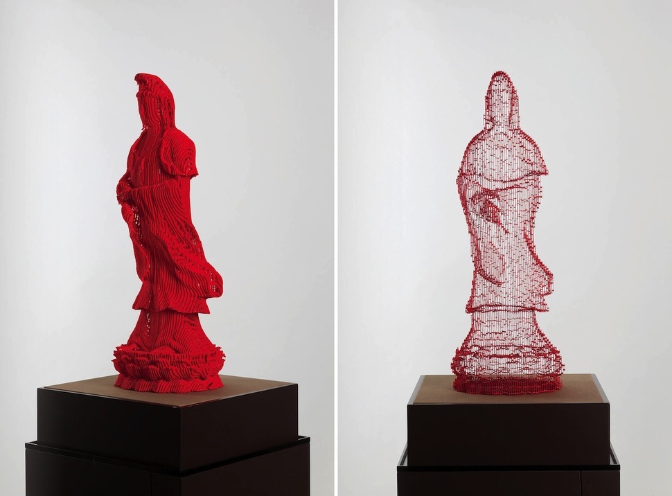Фотография: Многослойные бумажные скульптуры, которые под определенным углом становятся почти невидимыми №3 - BigPicture.ru