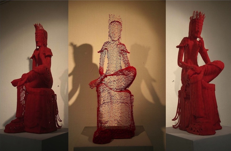 Фотография: Многослойные бумажные скульптуры, которые под определенным углом становятся почти невидимыми №8 - BigPicture.ru