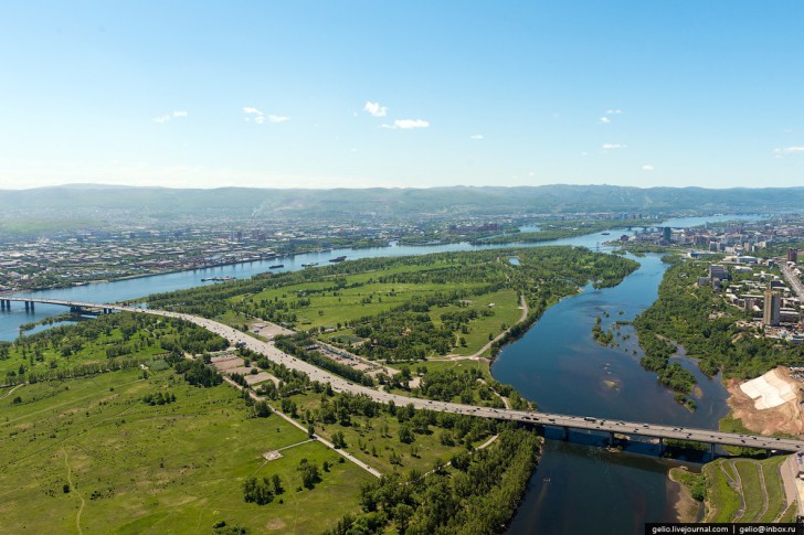 Остров татышева красноярск фото