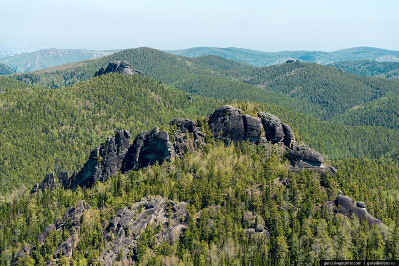 Красноярские столбы скала дед фото