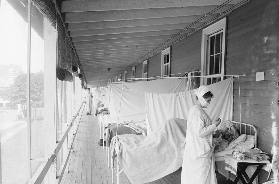 Фотография: Испанка: история самой страшной эпидемии 20-го века №3 - BigPicture.ru