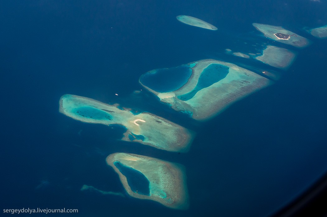 Фотография: Мальдивы с высоты птичьего полета №9 - BigPicture.ru