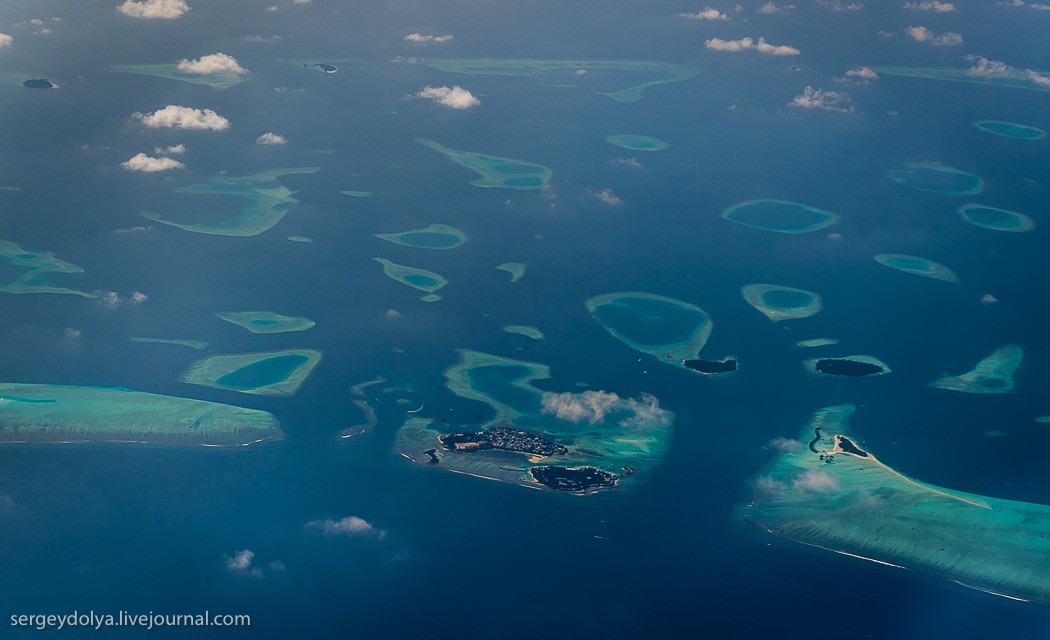 Фотография: Мальдивы с высоты птичьего полета №20 - BigPicture.ru