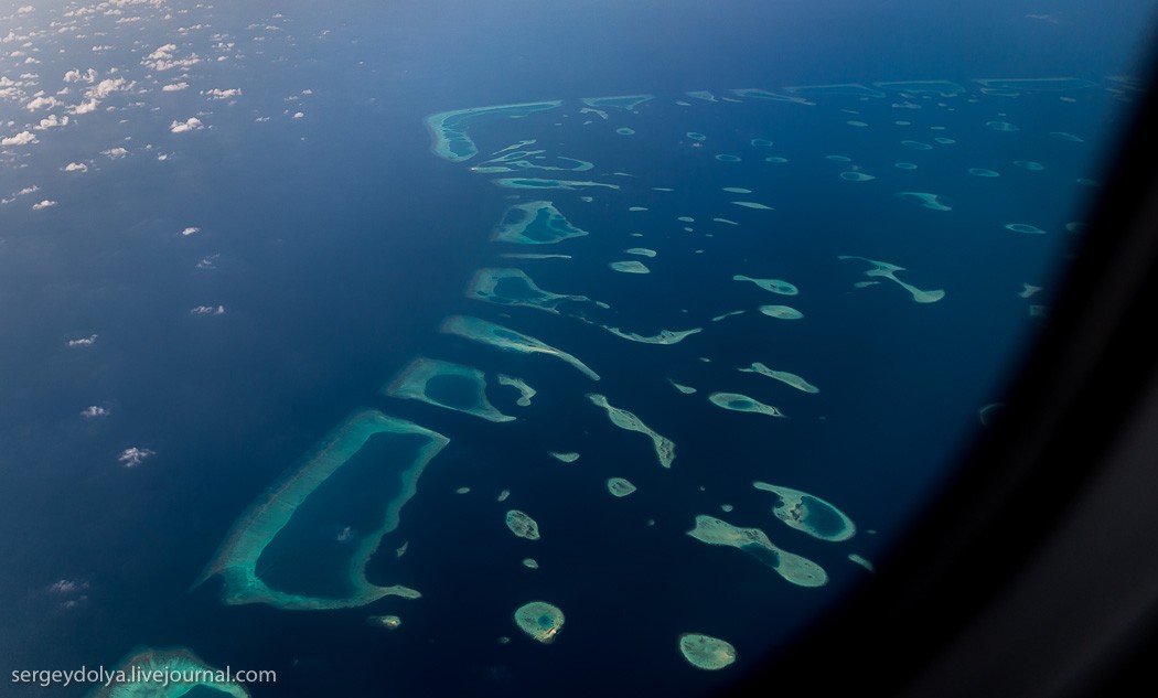 Фотография: Мальдивы с высоты птичьего полета №24 - BigPicture.ru
