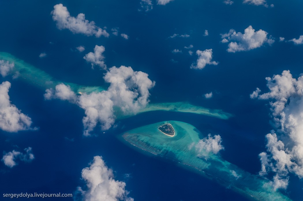 Фотография: Мальдивы с высоты птичьего полета №29 - BigPicture.ru