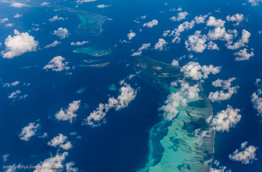 Фотография: Мальдивы с высоты птичьего полета №30 - BigPicture.ru