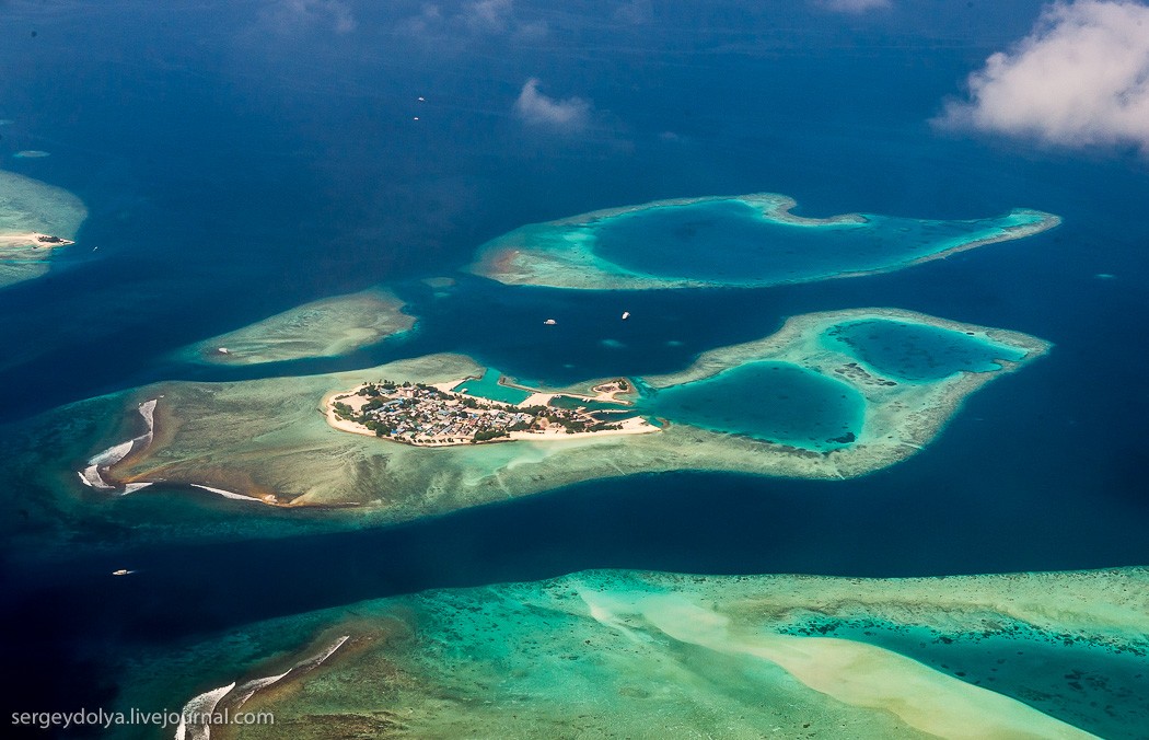 Фотография: Мальдивы с высоты птичьего полета №38 - BigPicture.ru