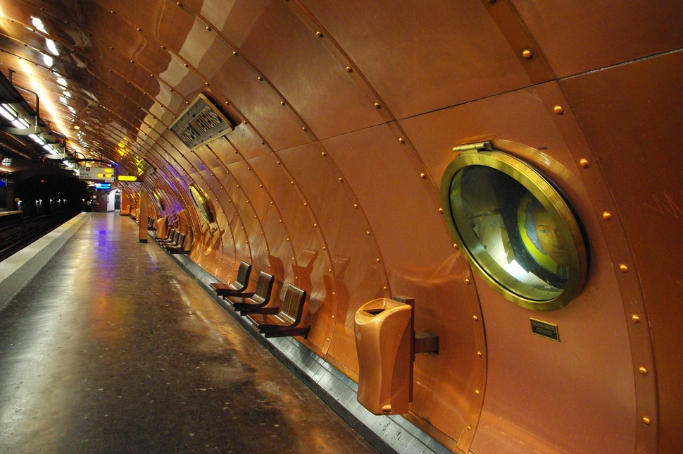 Фотография: 17 самых волшебных станций метро со всего мира №22 - BigPicture.ru