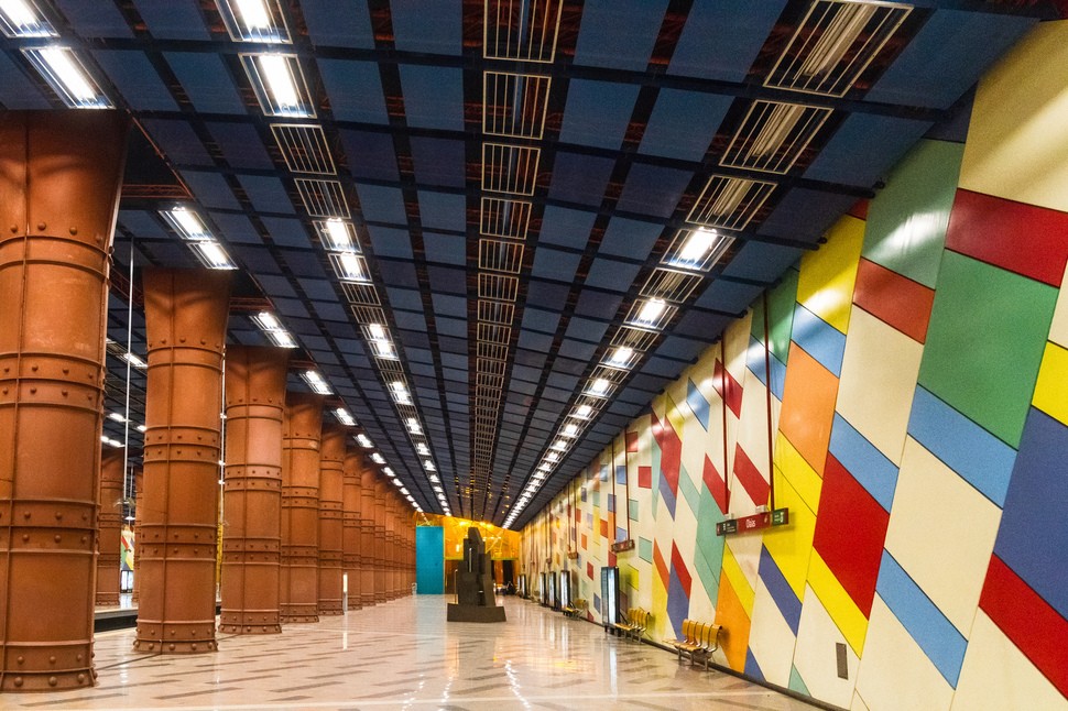 Фотография: 17 самых волшебных станций метро со всего мира №49 - BigPicture.ru