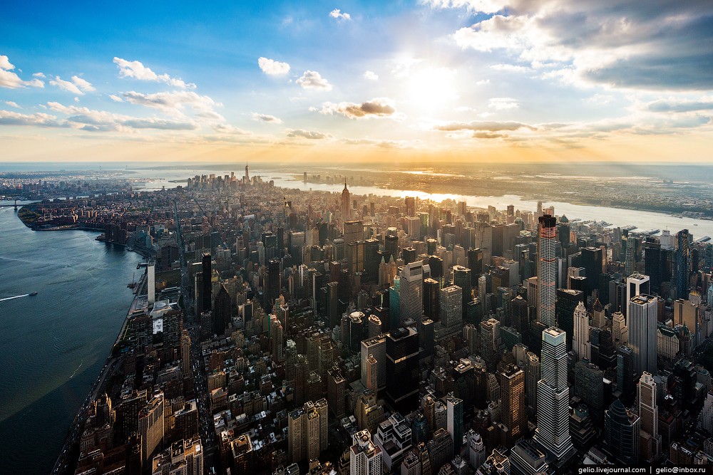 Фотография: Нью-Йорк с высоты птичьего полета №2 - BigPicture.ru