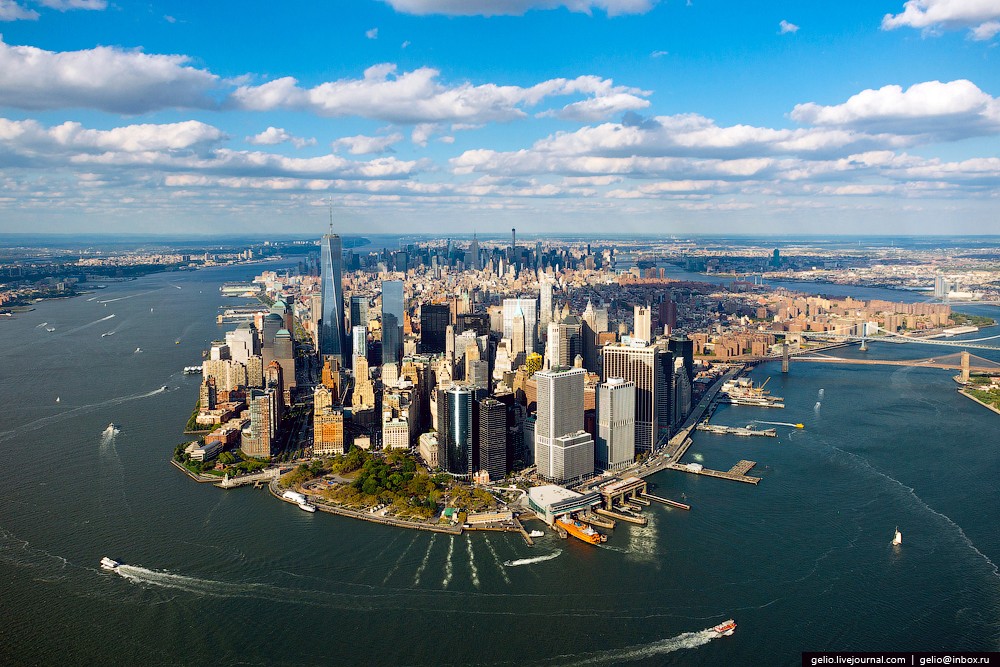 Фотография: Нью-Йорк с высоты птичьего полета №3 - BigPicture.ru