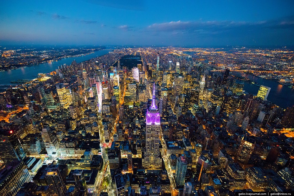 Фотография: Нью-Йорк с высоты птичьего полета №4 - BigPicture.ru