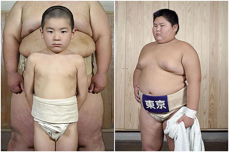Как борцы сумо выглядят в детстве и юности » BigPicture.ru