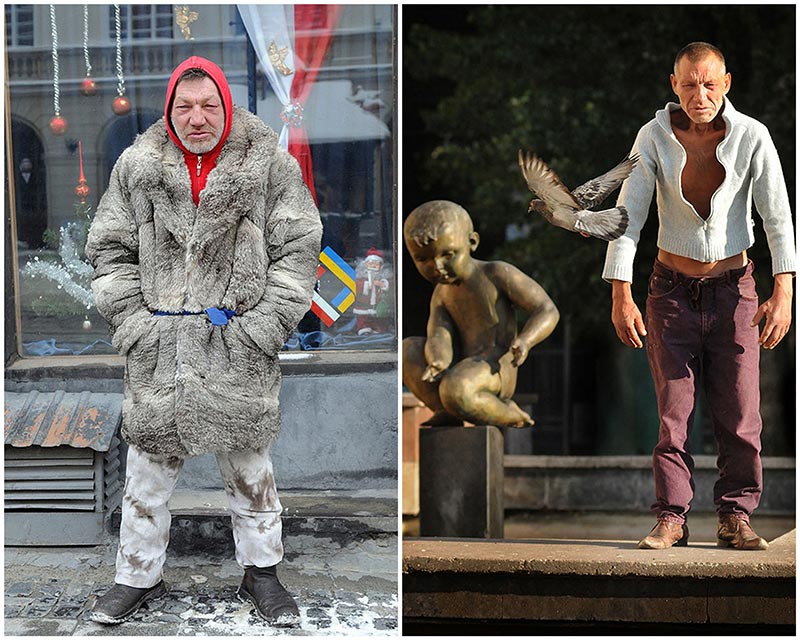 Фотография: Славик — самый модный бомж Украины №1 - BigPicture.ru