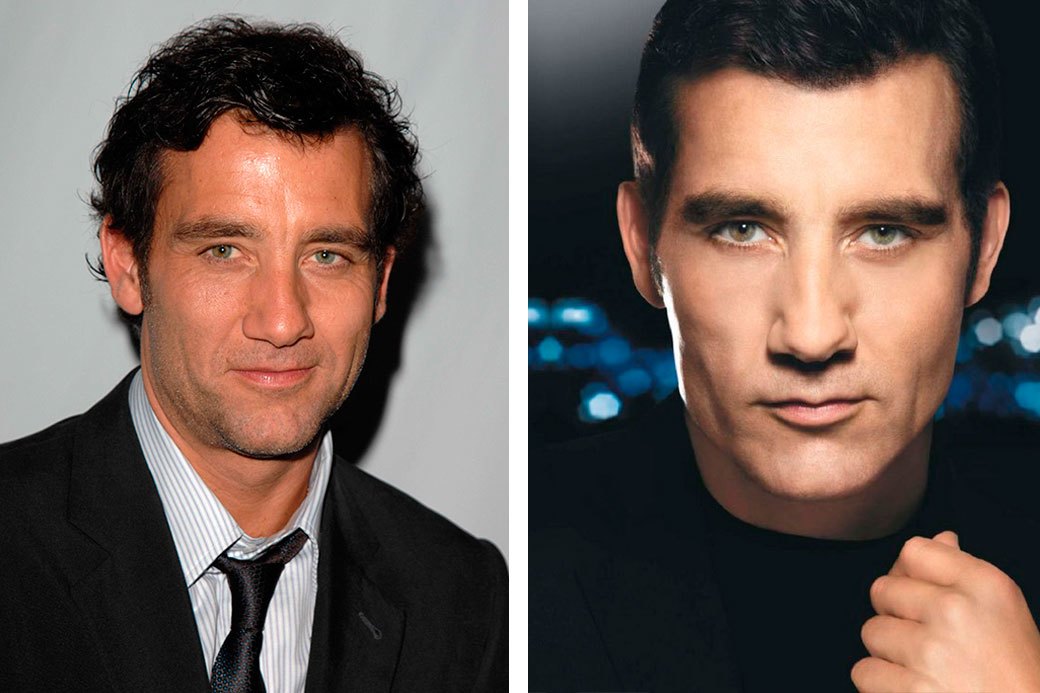 Фотография: Нереально красивые: знаменитые мужчины до и после фотошопа №6 - BigPicture.ru
