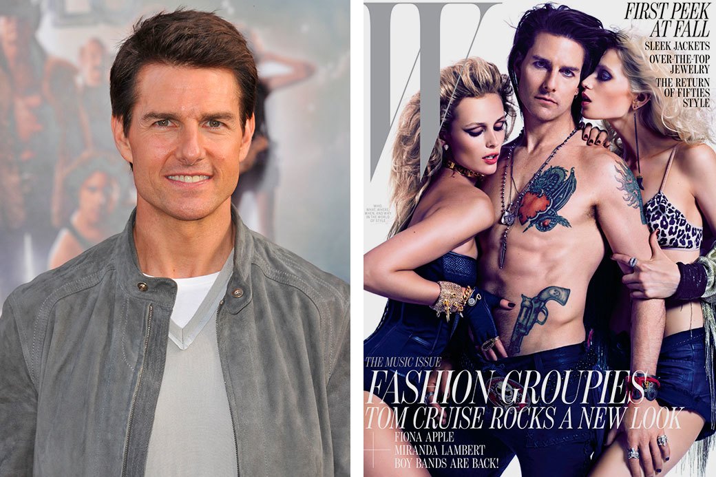 Фотография: Нереально красивые: знаменитые мужчины до и после фотошопа №8 - BigPicture.ru