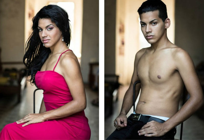 Фотография: Кубинские транссексуалы — до и после смены пола №1 - BigPicture.ru