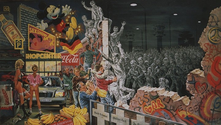 Фотография: Рисунки, сохранившиеся на Берлинской стене до сих пор №11 - BigPicture.ru