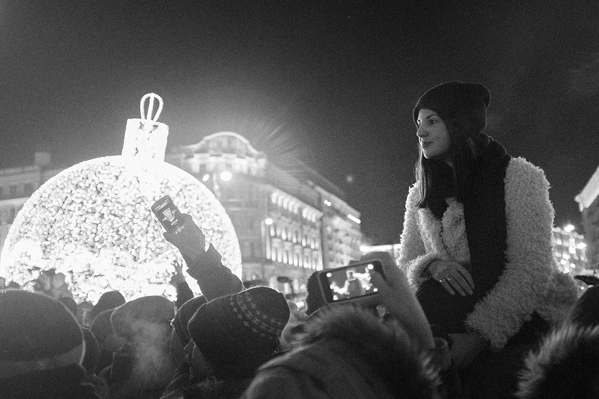 Фотография: Манежка, 30 декабря: Акция поддержки братьев Навальных №7 - BigPicture.ru