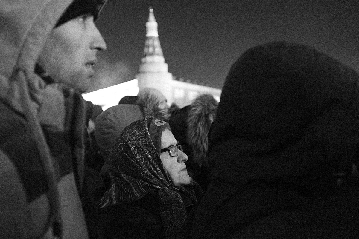 Фотография: Манежка, 30 декабря: Акция поддержки братьев Навальных №8 - BigPicture.ru