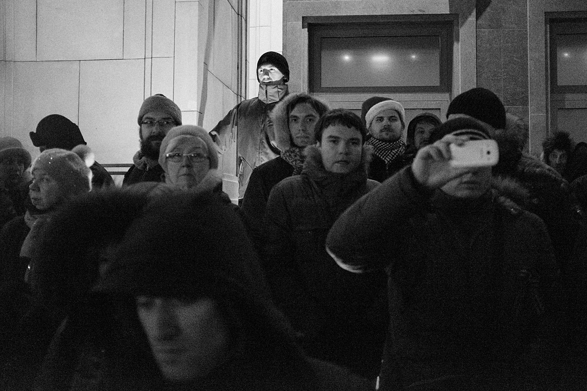 Фотография: Манежка, 30 декабря: Акция поддержки братьев Навальных №13 - BigPicture.ru