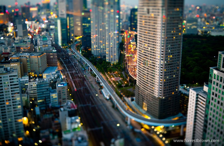 Как выглядят знаменитые города в tilt-shift-фотографиях