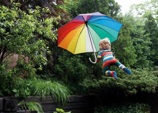 Если бы дети летали: позитивная фотосерия скучающей в декрете Рэйчел Гулин