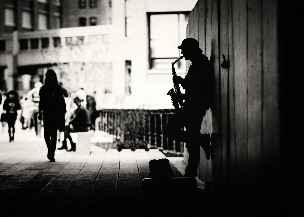 Фотография: Под другим углом: Нью-Йорк на черно-белых фотографиях Алекса Тьюшера №2 - BigPicture.ru