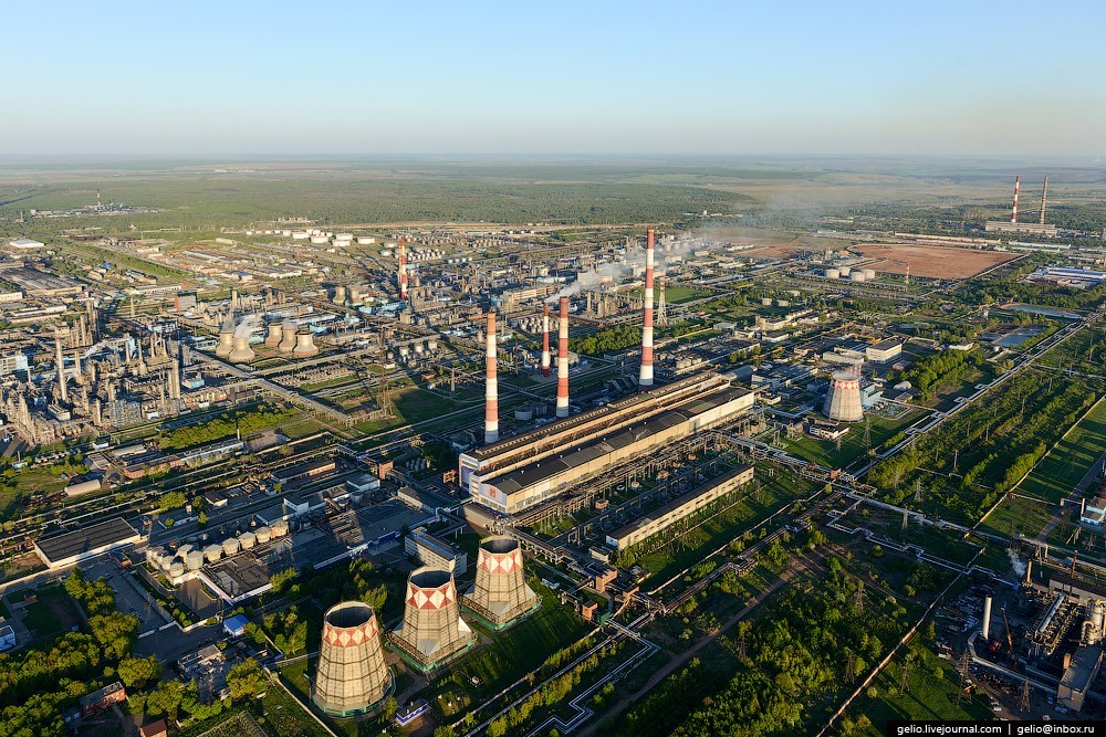 Фотография: Нижнекамск — столица нефтехимии и нефтепереработки России №25 - BigPicture.ru