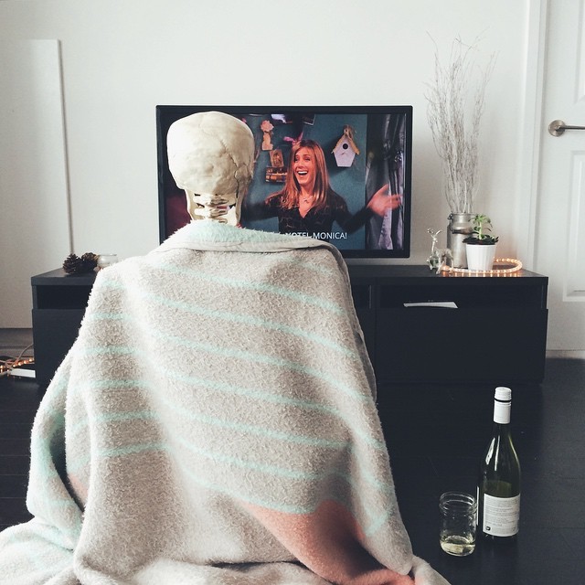 Фотография: Пародия на современных девушек — скелет в Instagram №13 - BigPicture.ru