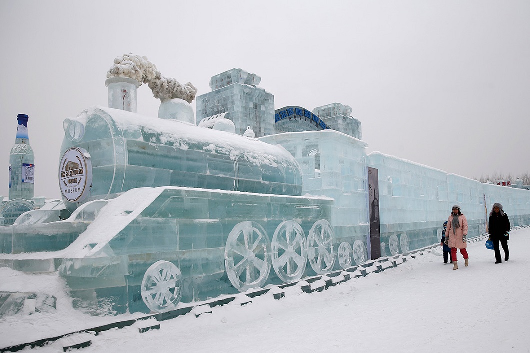 Фотография: В Харбине проходит Международный фестиваль льда и снега — 2015 №3 - BigPicture.ru