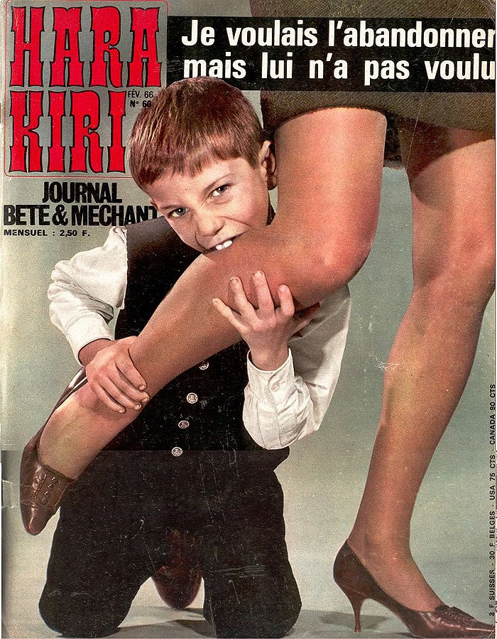 Фотография: Обложки самого хулиганского журнала Франции прошлого века №6 - BigPicture.ru