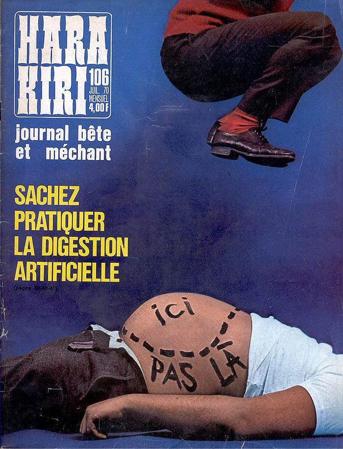 Фотография: Обложки самого хулиганского журнала Франции прошлого века №29 - BigPicture.ru