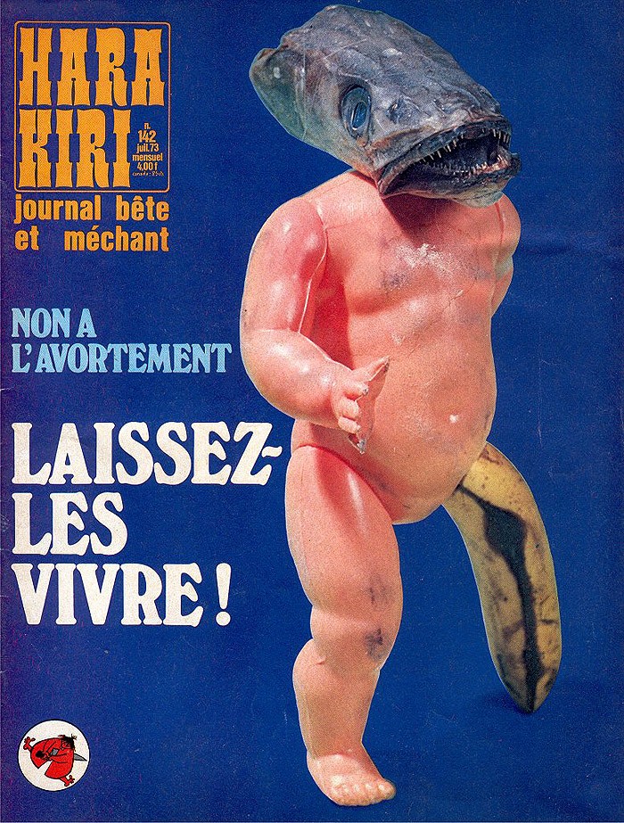 Фотография: Обложки самого хулиганского журнала Франции прошлого века №34 - BigPicture.ru