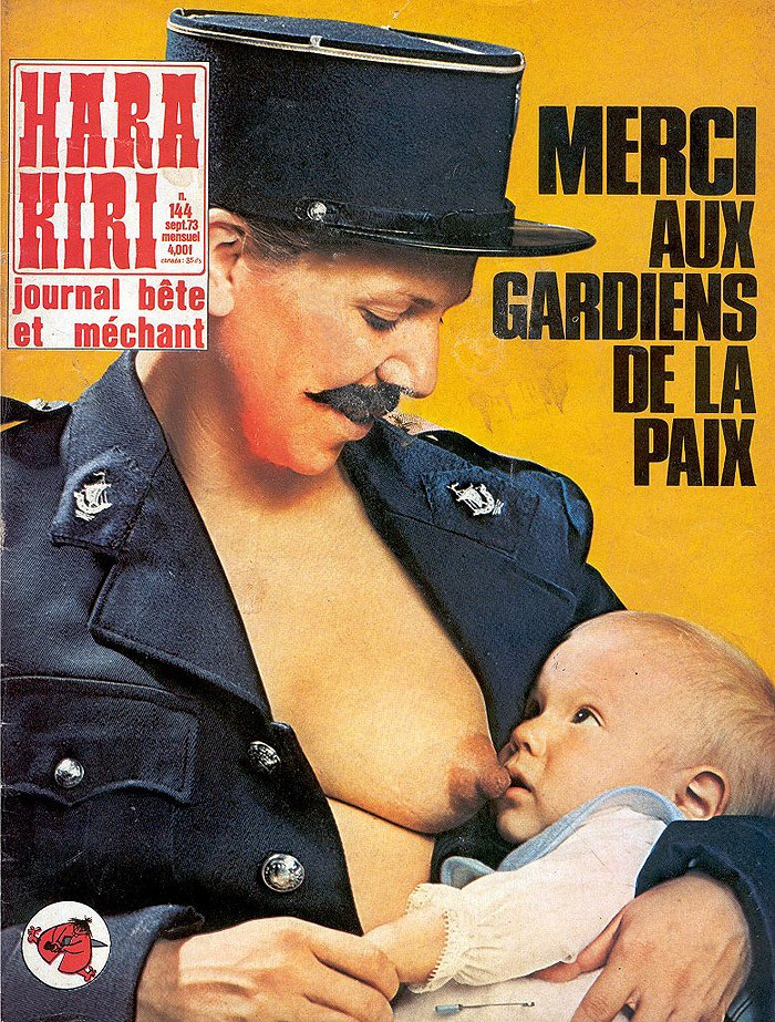 Фотография: Обложки самого хулиганского журнала Франции прошлого века №35 - BigPicture.ru