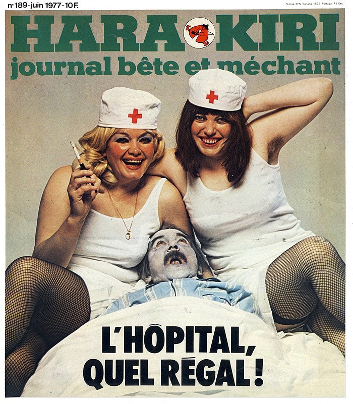 Фотография: Обложки самого хулиганского журнала Франции прошлого века №46 - BigPicture.ru