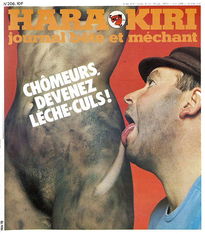 Фотография: Обложки самого хулиганского журнала Франции прошлого века №49 - BigPicture.ru