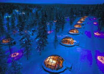 8 самых удивительных ледовых отелей мира