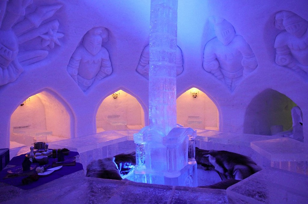 Фотография: 8 самых удивительных ледовых отелей мира №16 - BigPicture.ru