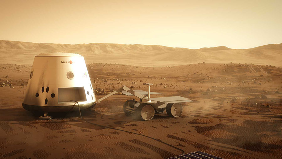 Фотография: Марсианские хроники: колония на Марсе в 2025 году? №4 - BigPicture.ru