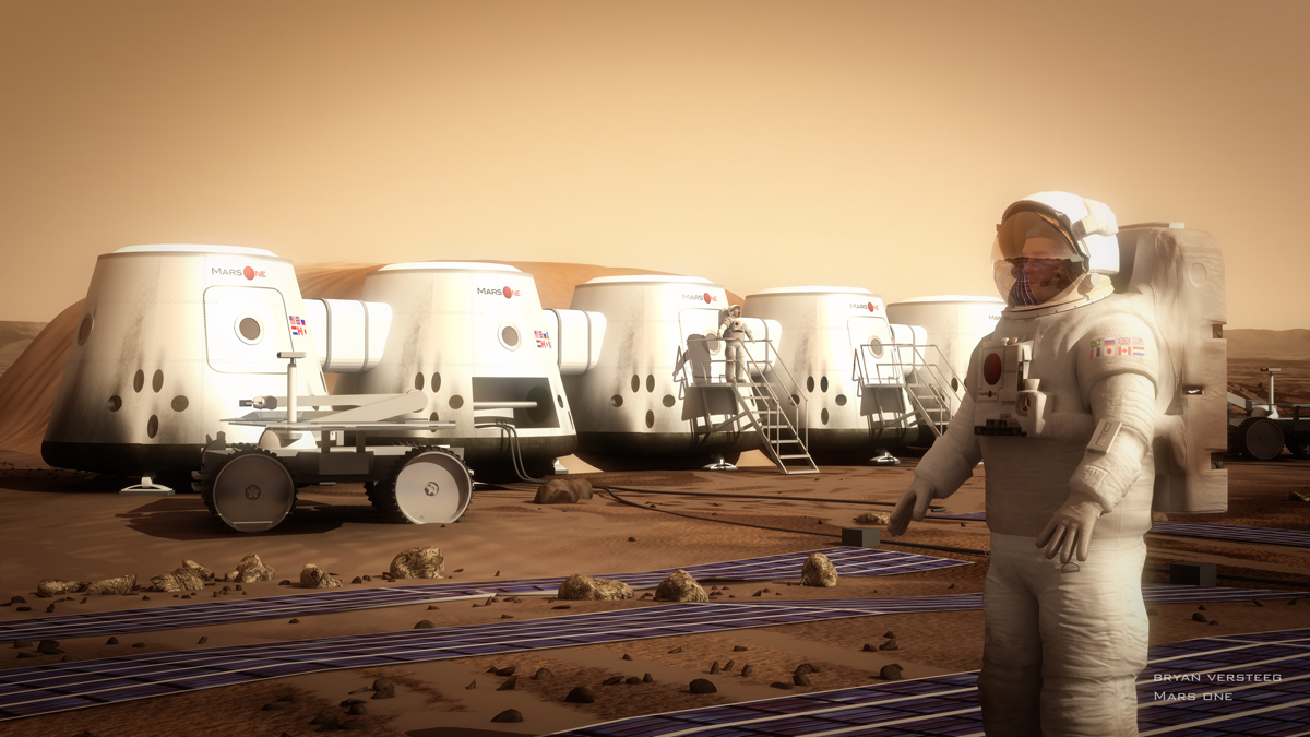 Фотография: Марсианские хроники: колония на Марсе в 2025 году? №5 - BigPicture.ru