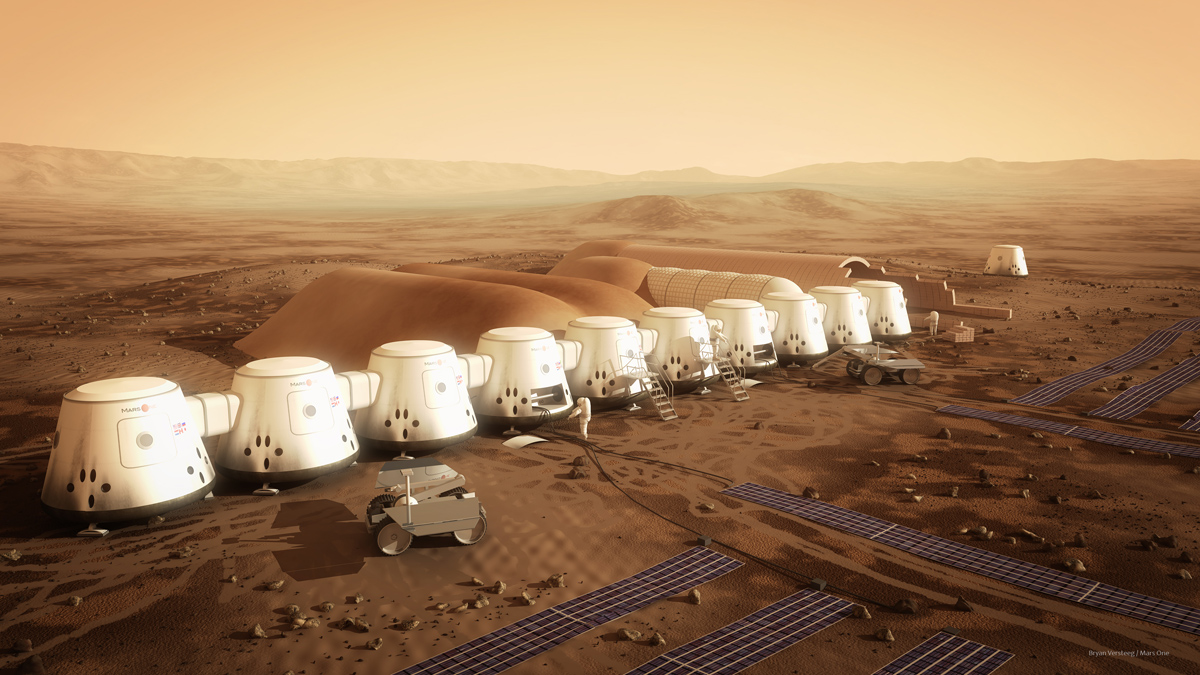 Фотография: Марсианские хроники: колония на Марсе в 2025 году? №6 - BigPicture.ru