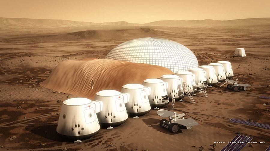 Фотография: Марсианские хроники: колония на Марсе в 2025 году? №10 - BigPicture.ru