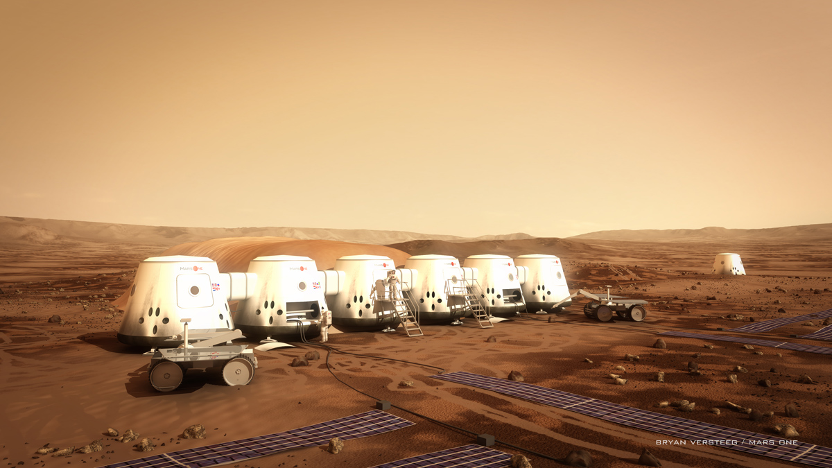 Фотография: Марсианские хроники: колония на Марсе в 2025 году? №12 - BigPicture.ru